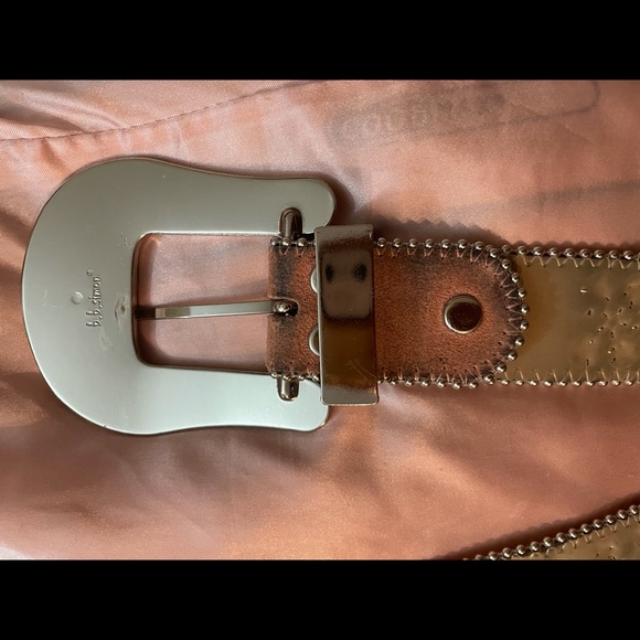 Y2K original bb Simon belt not a replica size 34 barely worn - Picture 5 of 5